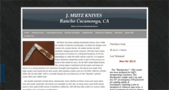 Desktop Screenshot of jmutzknives.com